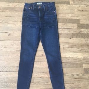 Madewell 10" High Riser Skinny Skinny